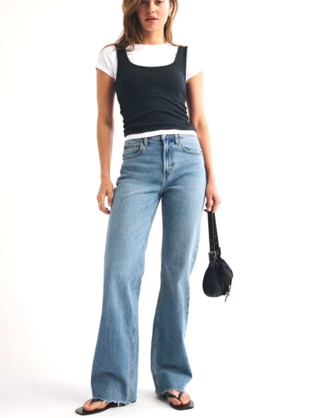 Abercrombie & Fitch 28/6R The ‘90s Relaxed Jean High Rise Curve Love Blue Jeans
